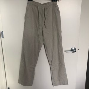 Havanera Light Khaki Linen Pants - Mens Small